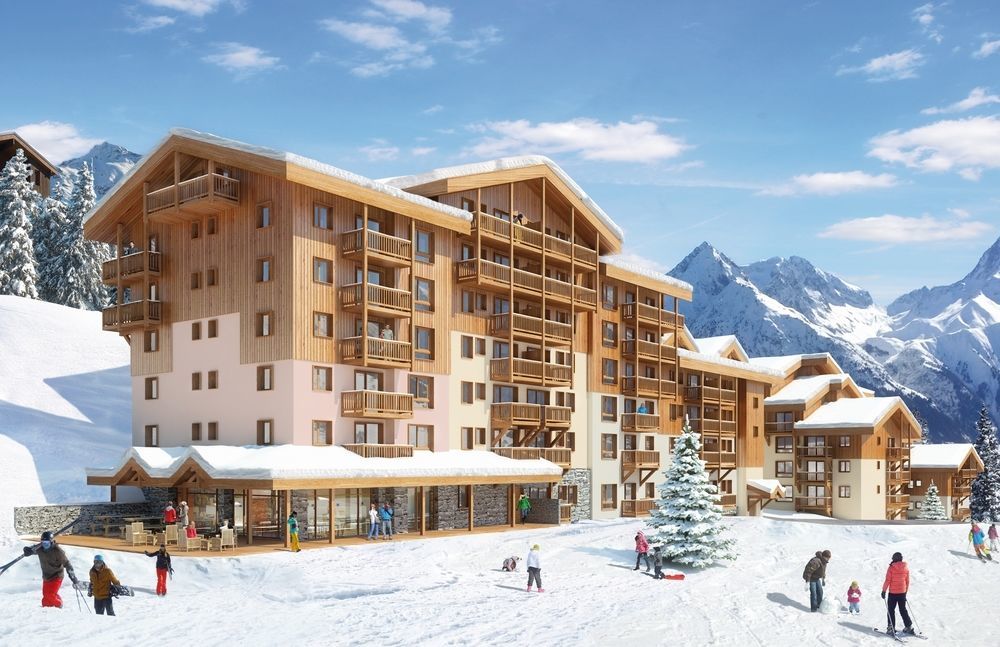 Residence Prestige Odalys Front De Neige ラ・プラーニュ エクステリア 写真