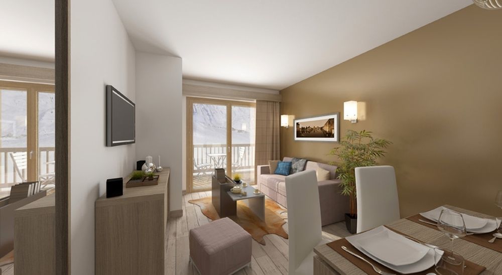 Residence Prestige Odalys Front De Neige ラ・プラーニュ エクステリア 写真