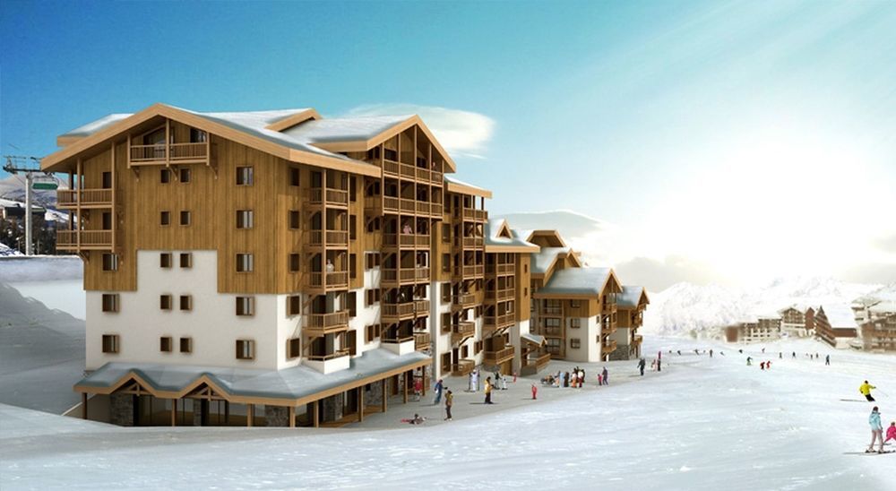 Residence Prestige Odalys Front De Neige ラ・プラーニュ エクステリア 写真