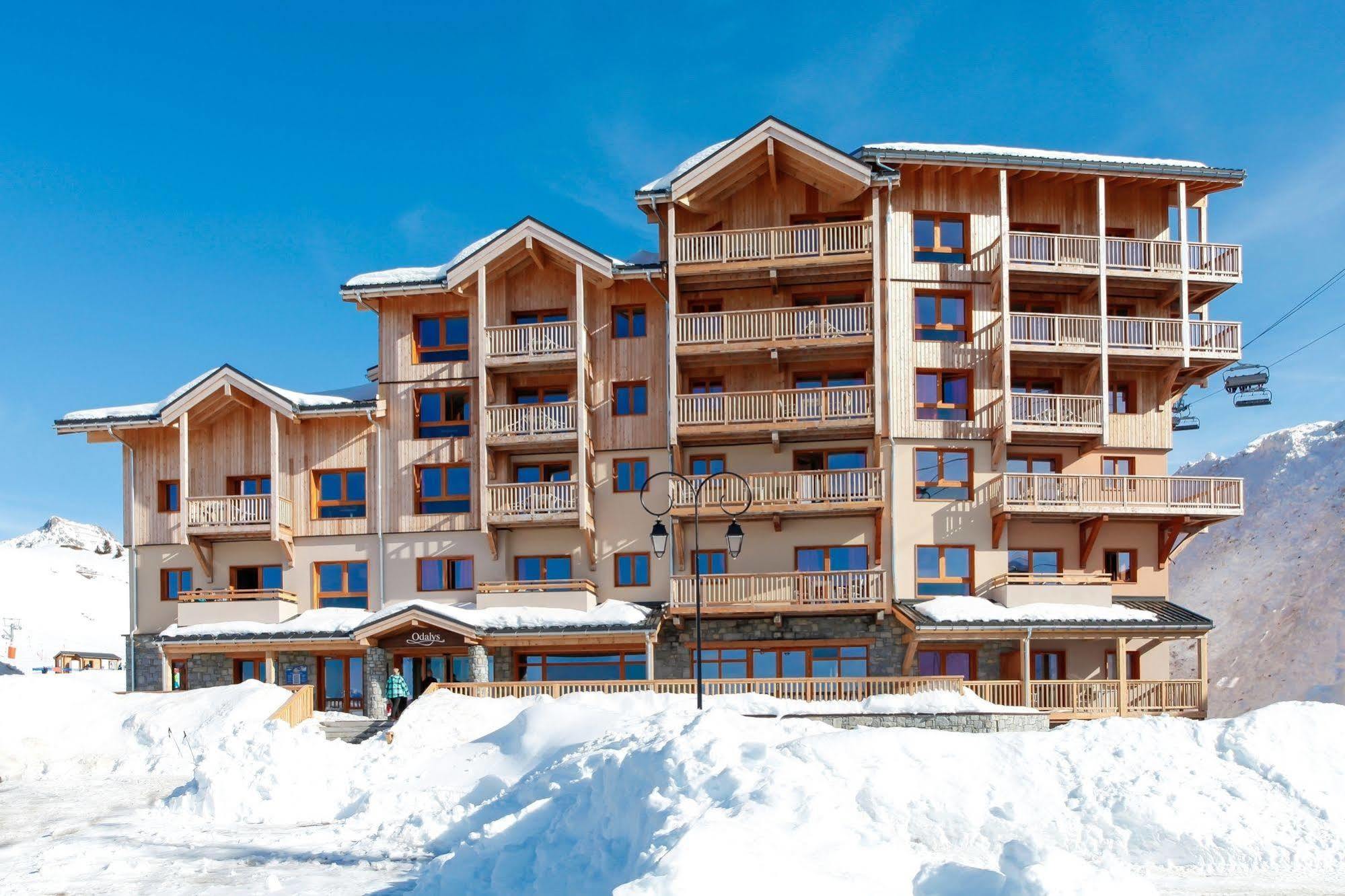 Residence Prestige Odalys Front De Neige ラ・プラーニュ エクステリア 写真