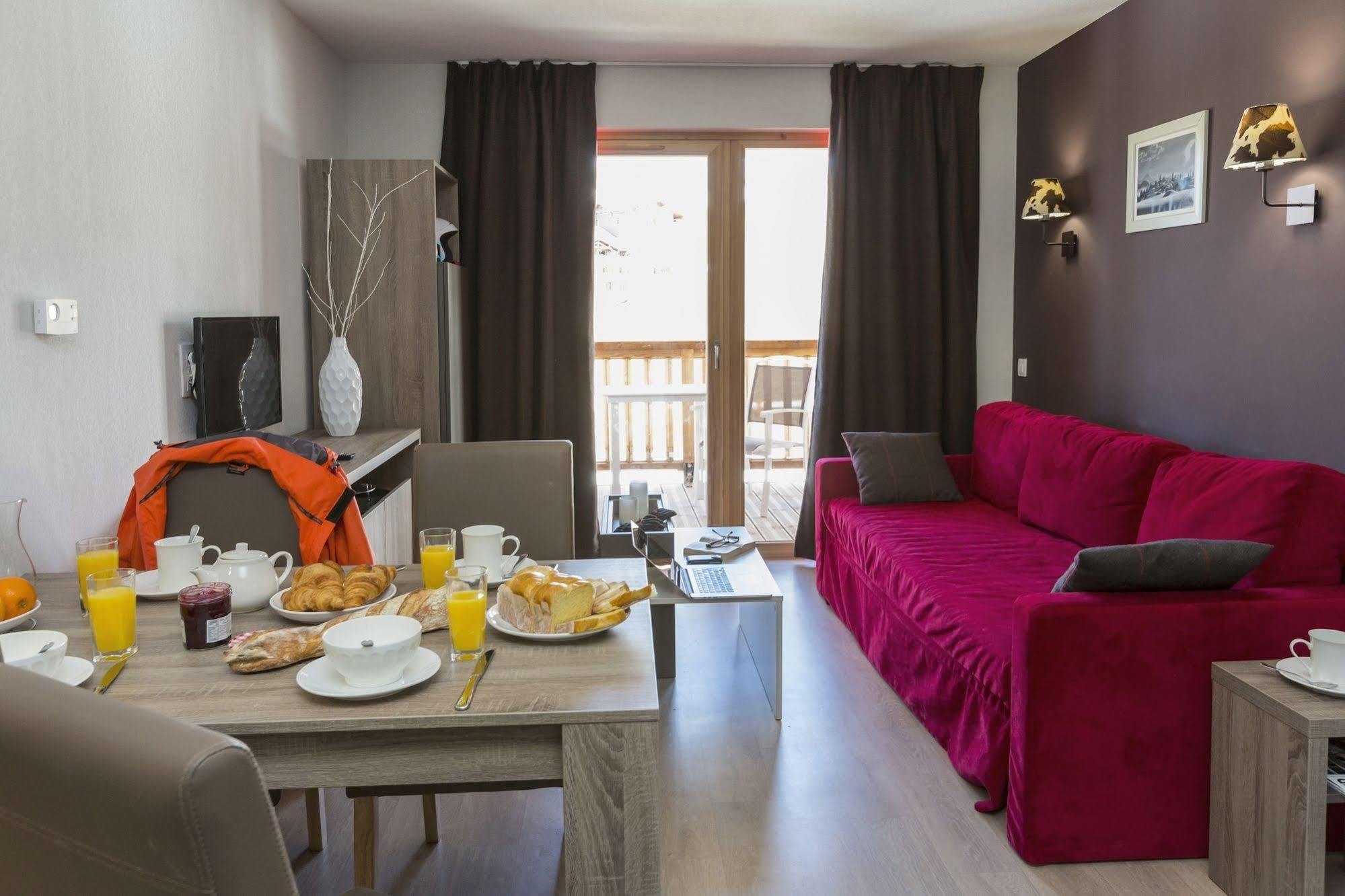 Residence Prestige Odalys Front De Neige ラ・プラーニュ エクステリア 写真