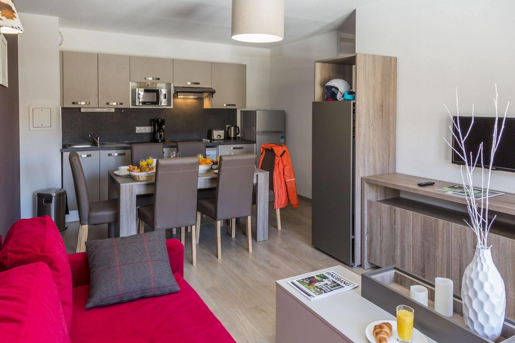 Residence Prestige Odalys Front De Neige ラ・プラーニュ エクステリア 写真
